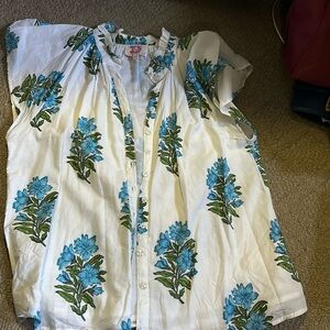 Victoria Dunn lined cotton blouse